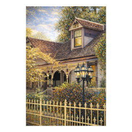 Fantasy Victorian Gingerbread I フォトプリント