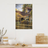 Fantasy Victorian Gingerbread I ポスター (キッチン)