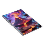 Fantasy Volcano World Photo Notebook ノートブック (右側)