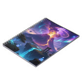 Fantasy Volcano World Photo Notebook ノートブック (左側)