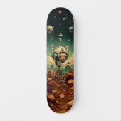 Fantasy wall art skateboard.  スケートボード (正面)