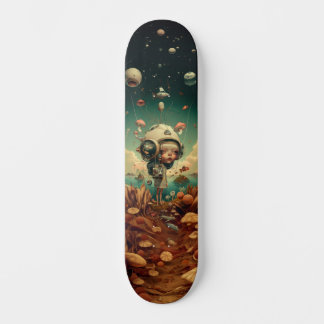 Fantasy wall art skateboard. スケートボード