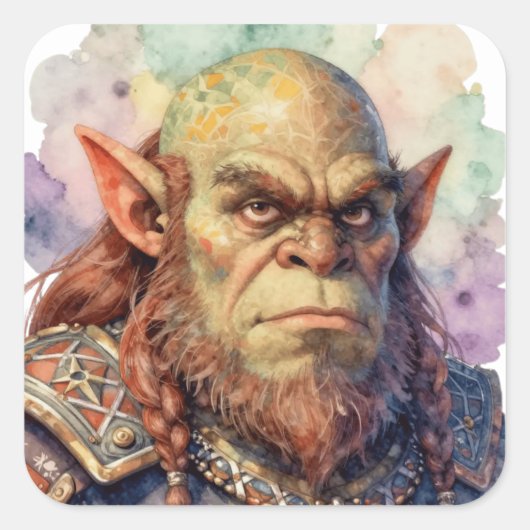 Fantasy Warrior: Dagar スクエアシール (正面)
