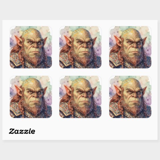 Fantasy Warrior: Dagar スクエアシール (シート)