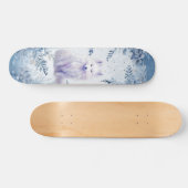 Fantasy Winter White Fox Skate Deck スケートボード (横)