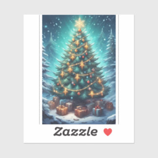 Fantasy Xmas Tree シール