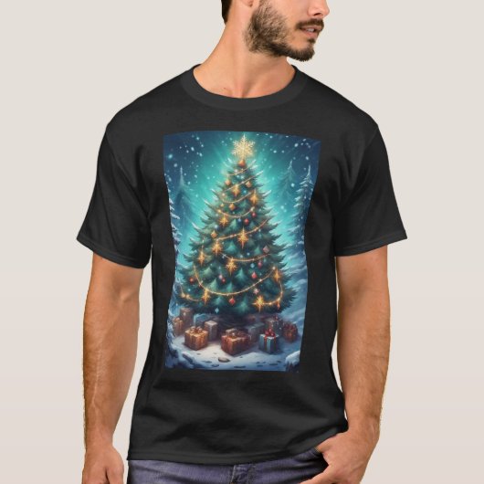 Fantasy Xmas Tree Tシャツ (正面)