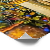 Fantasy Yellow Victorian House ポスター (角)