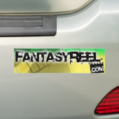 FantasyReel.comのバンパーステッカー バンパーステッカー (車上)