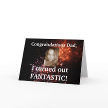 Fanthers おもしろい Day Card – 自分の写真を追加！