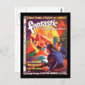 『Fantistic Adventures v02 n07 (1940-08.Ziff-Davis) ポストカード (正面/裏面)