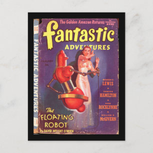 『Fantistic Adventures v03 n01 (1941-01.Ziff-Davis) ポストカード