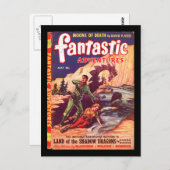 『Fantistic Adventures v03 n03 (1941-05.Ziff-Davis) ポストカード (正面/裏面)