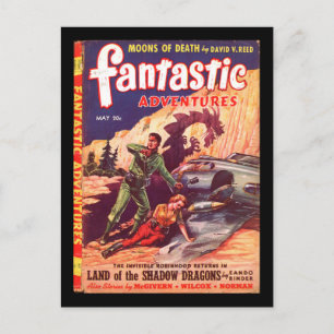 『Fantistic Adventures v03 n03 (1941-05.Ziff-Davis) ポストカード