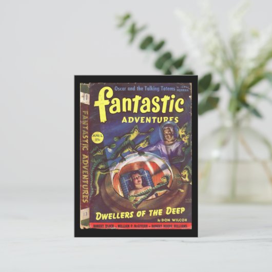 『Fantistic Adventures v04 n04 (1942-04.Ziff-Davis) ポストカード (スタンド正面)