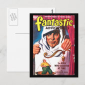 『Fantistic Adventures v11 n08』(1949年8月)_Pulp Art ポストカード (正面/裏面)