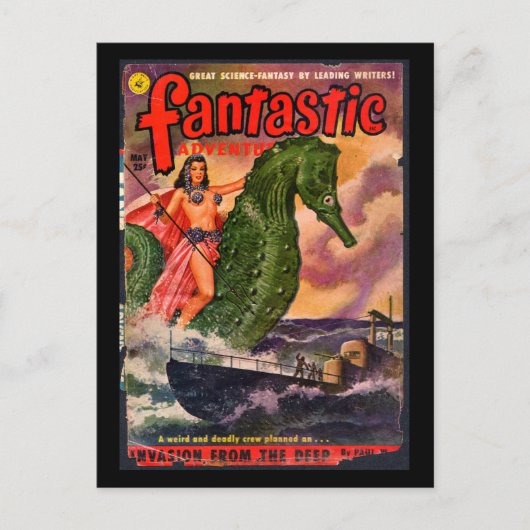 『Fantistic Adventures v13 n05 (1951-05.Ziff-Davis) ポストカード (正面)