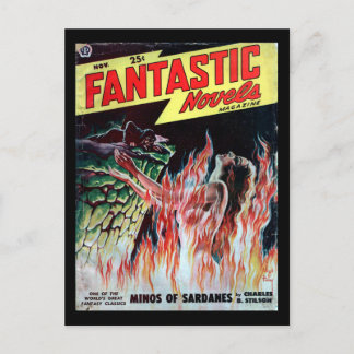 『Fantistic Nevels v03 n04 (1949-11.人気がある)_Pulp Ar』 ポストカード