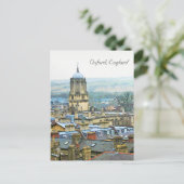Fantistic View、Oxford、England、Roof Top #2 ポストカード (スタンド正面)