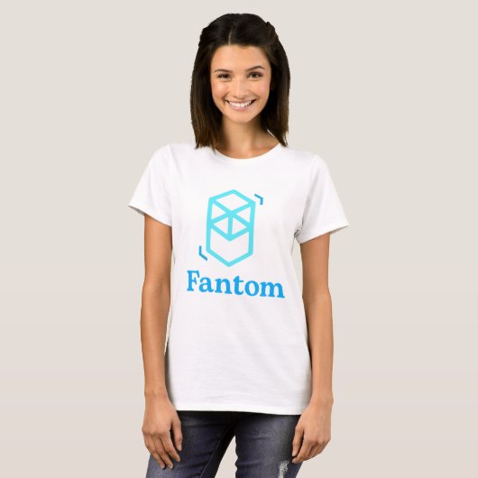 Fantom cryptocurrency - Fantom FTM Tシャツ (正面フル)