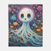 Fantôme cosmique フリースブランケット (正面)