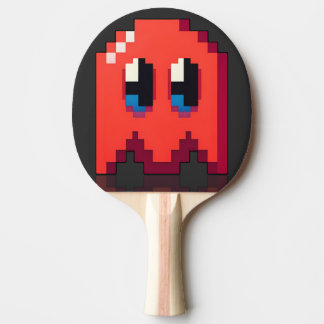 fantôme red pixel art fanart PacMan  卓球ラケット