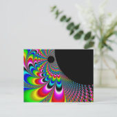 Fanyc - Mandelbrot Fractal Art ポストカード (スタンド正面)