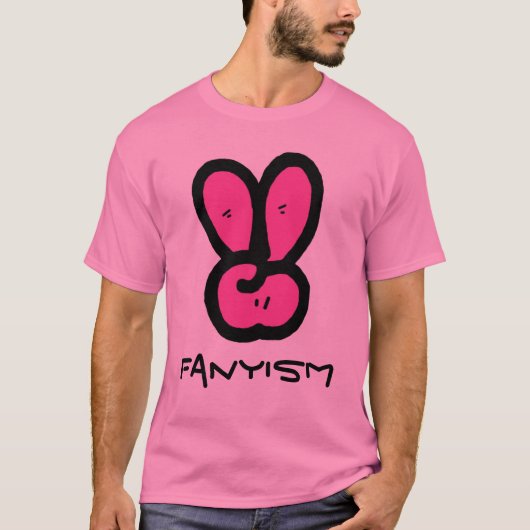 Fanyism (Tiffany) V手のTシャツ Tシャツ (正面)