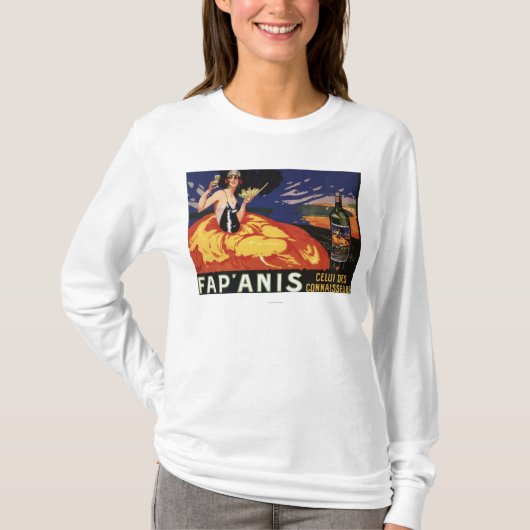 Fap'Anis Celui Des Connaisseurs Tシャツ (正面)