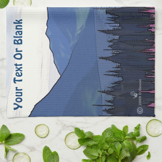 Far North Summer  キッチンタオル (折り畳み)