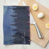 Far North Summer  キッチンタオル (四つ折り)