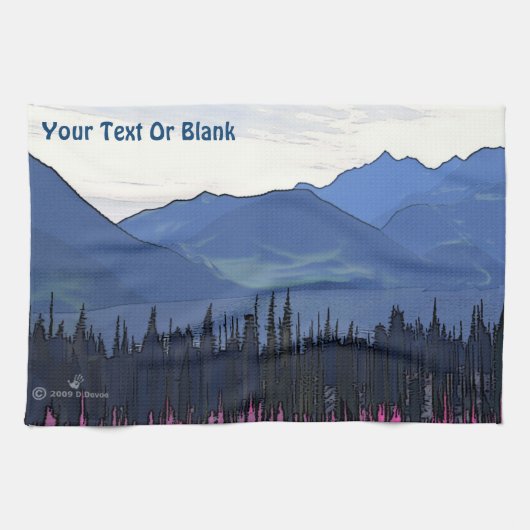 Far North Summer  キッチンタオル (横)