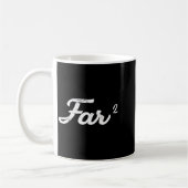 Far Squared Farfar Swedish Or Danish Grandpa Funny コーヒーマグカップ (左)