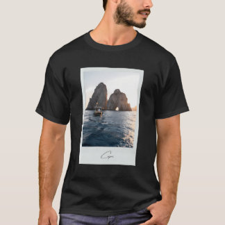 Faraglioni Di Capriからのフレーム – イタリア Tシャツ