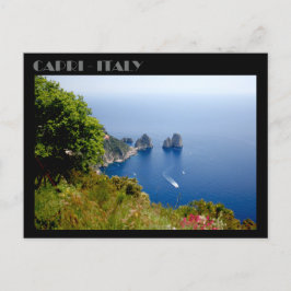 Faraglioni Rocks, Isle of Capriポストカード ポストカード