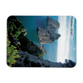 Faraglioni Rocks, Isle of Capri magnet マグネット (横)