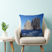 Faraglioni Stacks, Isle of Capri – ナポリ – イタリア クッション (椅子)