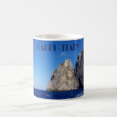 Faraglioni stacks, Isle of Capri – ナポリ – イタリア コーヒーマグカップ (中央)