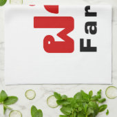 Farang ♦タイ語語翻訳の外国人♦ キッチンタオル (折り畳み)