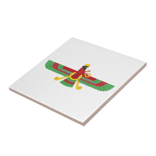 Faravaharの記号 タイル (側面)