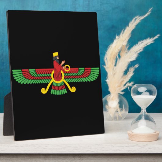 Faravahar Symbol フォトプラーク (側面)