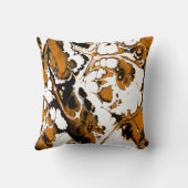 Farben Rausch, braun クッション (裏面)