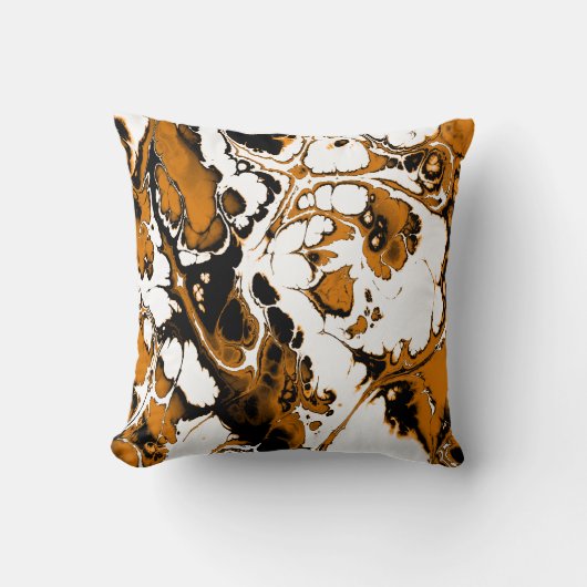 Farben Rausch, braun クッション (正面)