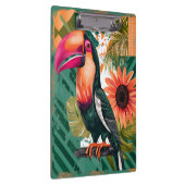 Farbenfroher Tukan im Dschungel クリップボード (右)