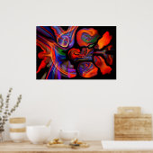 Farbenrausch (12,800ドルから) ポスター (キッチン)