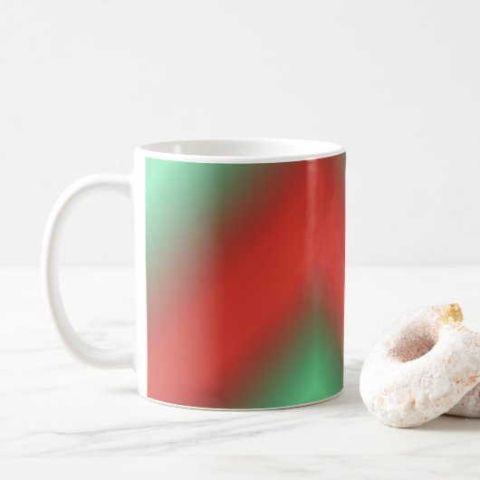 Farbverlauf colored bunt Kaffe bunte Kaffeetasse コーヒーマグカップ (ドーナツ)