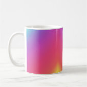 Farbverlauf colored bunt Kaffe bunte Kaffeetasse コーヒーマグカップ (左)