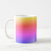 Farbverlauf colored bunt Kaffe bunte Kaffeetasse コーヒーマグカップ (左)