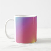 Farbverlauf colored bunt Kaffe bunte Kaffeetasse コーヒーマグカップ (左)