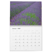 Farbzauber Lavendel カレンダー (1月 2027)